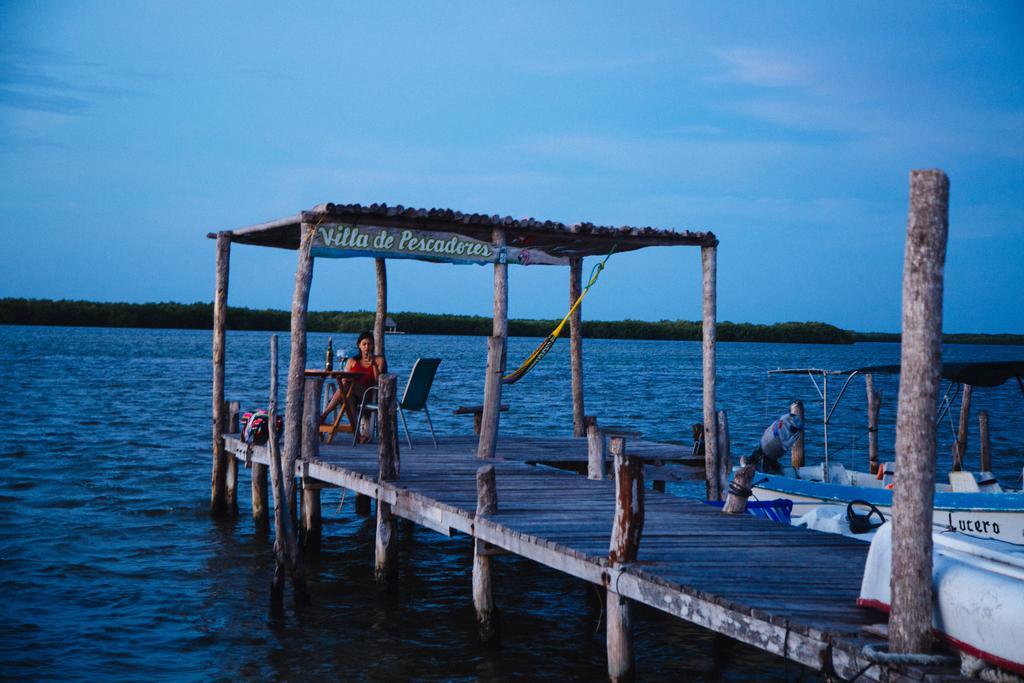 Hotel Villa De Pescadores Río Lagartos Exterior foto