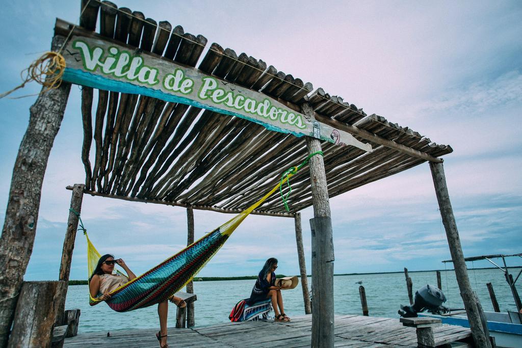 Hotel Villa De Pescadores Río Lagartos Exterior foto